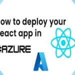 How to deploy React App in Azure