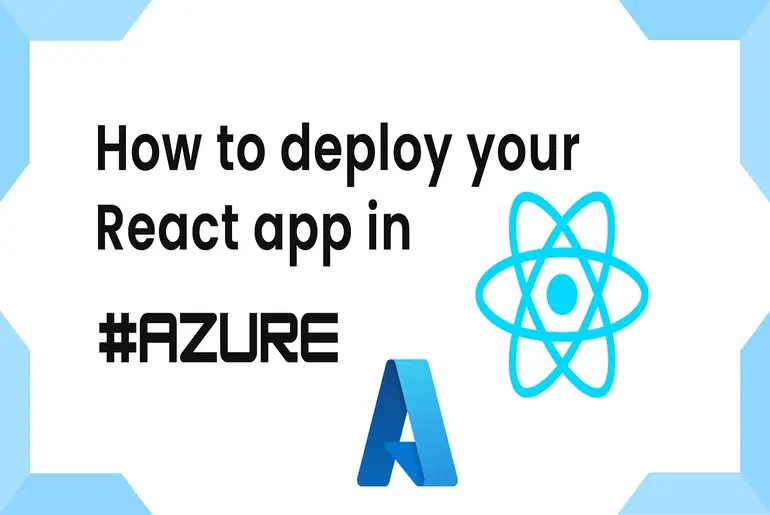 How to deploy React App in Azure