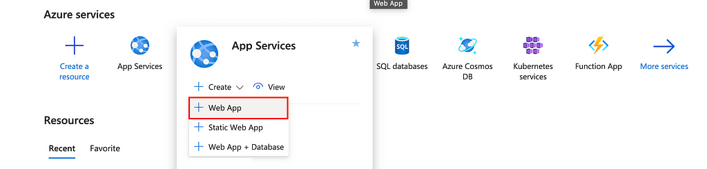 Deploying a Node.js Express API to Azure Web App with GitHub